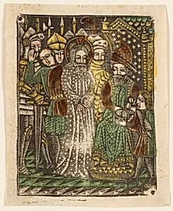 Christ before Pilate by Unknown artist