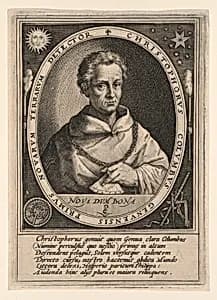 Christopher Columbus by Crispijn van de Passe, I