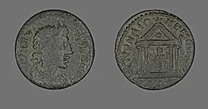 Coin Depicting Senate by Ancient Roman