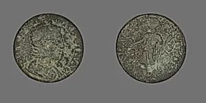 Coin Portraying the Empress Tranquillina by Ancient Roman