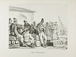 Convicts by Horace Vernet