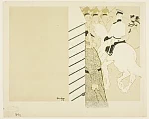 Cover for Babylone d'Allemagne by Henri de Toulouse-Lautrec