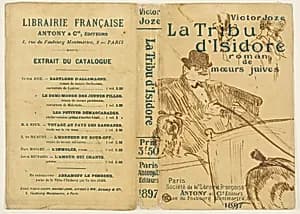 Cover for La Tribu d'Isidore by Henri de Toulouse-Lautrec
