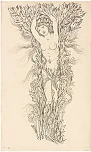 Portrait of Style of Sir Edward Burne-Jones