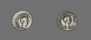 Denarius (Coin) Portraying Lepidus by Ancient Roman
