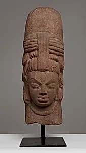 Emblem of the God Shiva with One Face (Ekamukhalinga) by Unknown