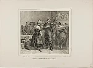 Faithful as a Polish Man! by Denis Auguste Marie Raffet