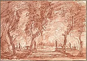 Portrait of Hubert Robert