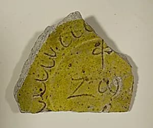 Fragment of a Bowl by Byzantine
