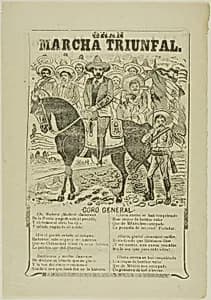 Great Triumphal March by José Guadalupe Posada