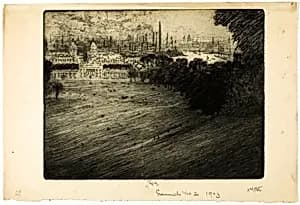 Greenwich Park, No. 2 by Joseph Pennell
