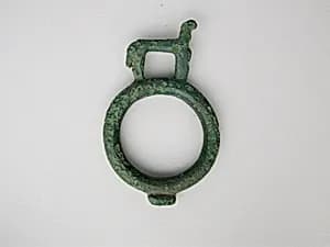Harness Ring with Quadruped by Ancient Greek