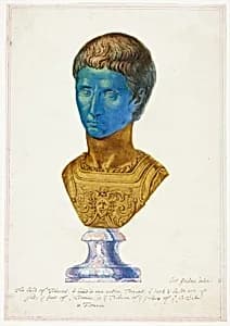Head of Tiberius by Giuseppe Grisoni