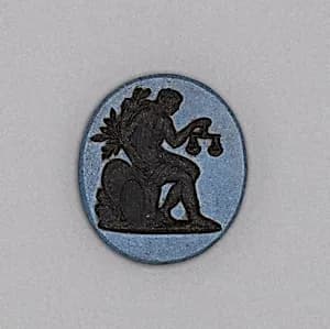 Intaglio with Figure of Justice by Wedgwood Manufactory
