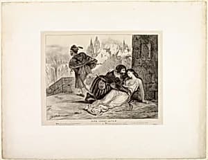 Jane Shore by Eugène Delacroix