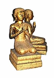 Kneeling Monk by Unknown