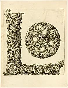 Letter L by Peter Aubry