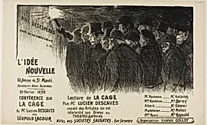 L'Idée Nouvelle by Théophile-Alexandre Pierre Steinlen