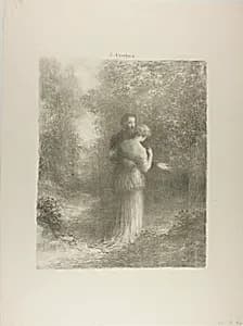 Love Poems, first plate by Henri Fantin-Latour