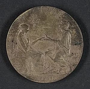 Marriage, Semper by Louis Oscar Roty