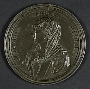 Medal Depicting Caterina Sforza (1462–1509) by Antonio Francesco Selvi