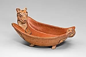 Open Bowl in the Form of a Jaguar by Unknown