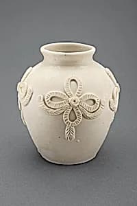 Ovoid Jar with Looped Bows by Unknown