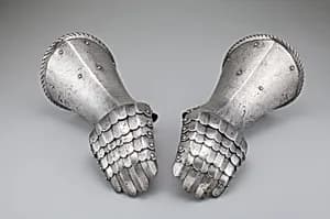 Pair of Mitten Gauntlets by Unknown