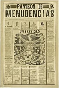 Pantheon of Miscellany by José Guadalupe Posada