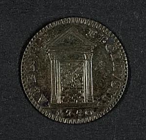 Papal Medal of Benedict XIV by Italian
