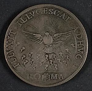 Papal Medal of Sede Vacante by Italian
