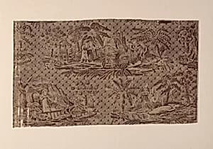 “Paul and Virginie” Furnishing Fabric by Cornelis