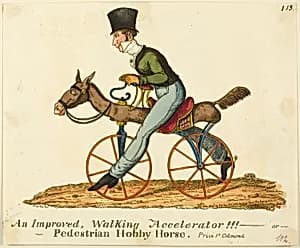 Pedestrian Hobby Horse