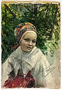 Portrait of a Girl by Anders Zorn