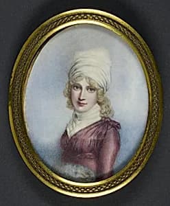 Portrait of Mrs. Moffat by Nathaniel Plimer