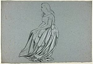 Profile of a Seated Woman