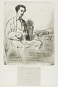 Ross Winans by James McNeill Whistler