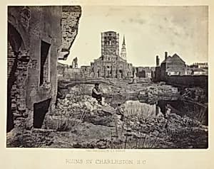 Ruins in Charleston, S.C. by George N. Barnard