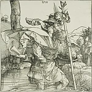 Saint Christopher by Albrecht Dürer