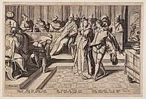 Salome Dancing before Herod by Jan Saenredam