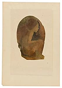 Seated Tahitian Youth by Paul Gauguin