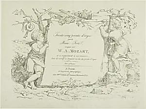 Sheet Music by Pierre Nolasque Bergeret