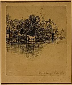 Shepperton by Francis Seymour Haden