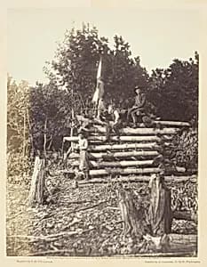 Signal Tower on Elk Mountain, Maryland by Timothy O'Sullivan