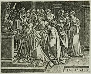 Solomom Adoring the Idols