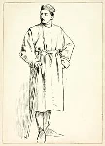 Standing Man Holding Stick, Hand on Hip by Henry Stacy Marks