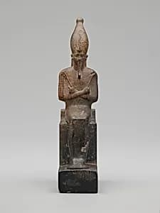 Statuette of Osiris by Ancient Egyptian