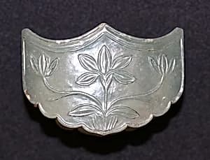 Sword Guard with Floral Design by Unknown