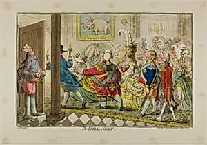 The Bridal Night by James Gillray