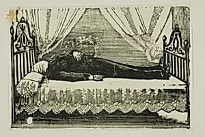 The Death of General Gonzales by José Guadalupe Posada